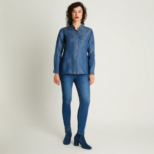 BLUSA LYOCELL DENIM