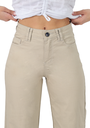 WIDE LEG GABARDINA TIRO ALTO ARENA